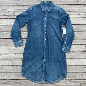 Ralph Lauren cotton denim shirtdress